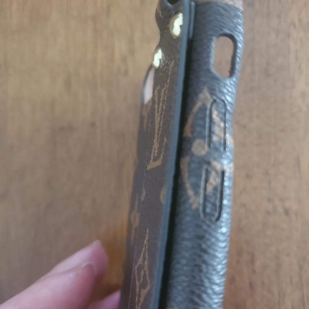 Brown and Gold Decorative Case